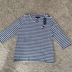 3/4 Striped Tommy Hilfiger NWT